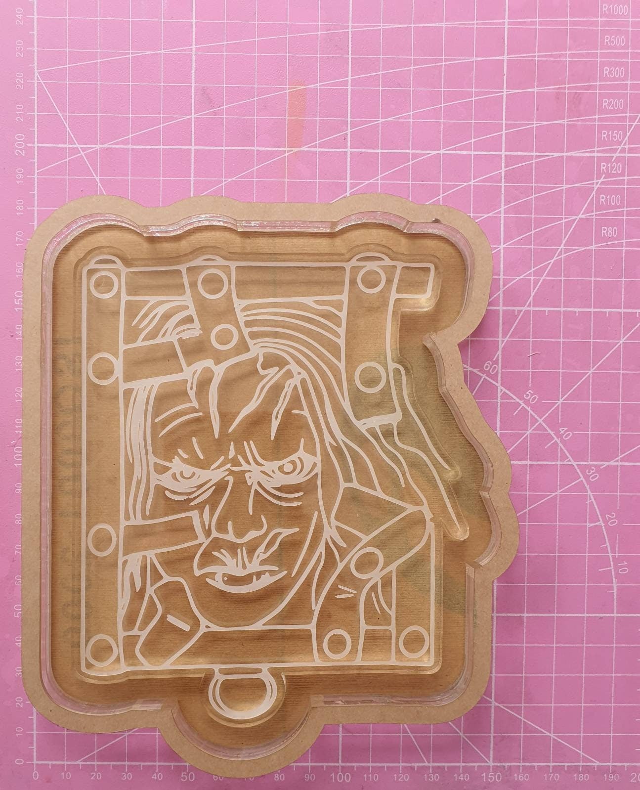 6 inch Spooky Silicone Mould