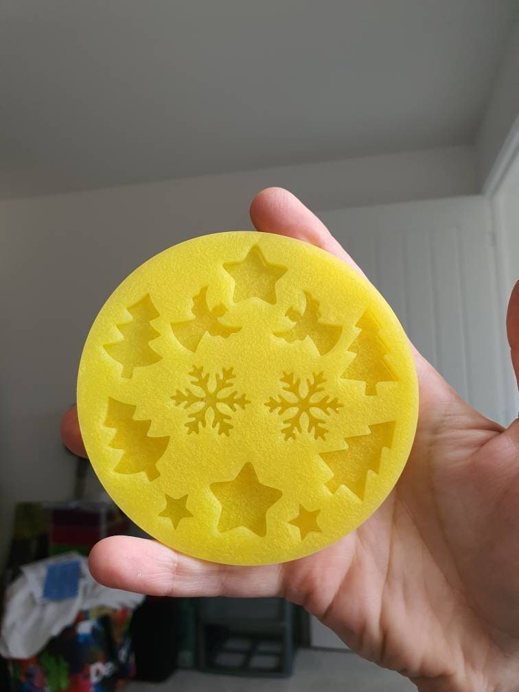 Mini Christmas Bits Pallette Silicone Mould