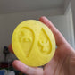 2 inch Christmas Angel Teardrop Earrings Silicone Mould