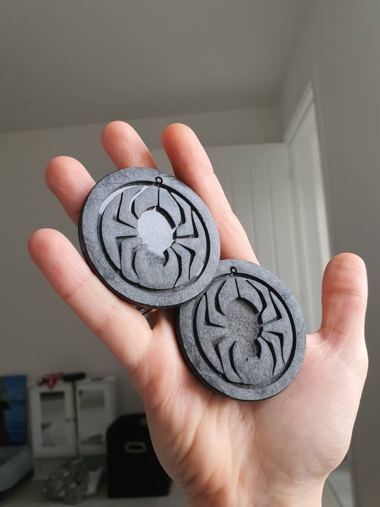 2 inch Spider Earrings Silicone Moulds