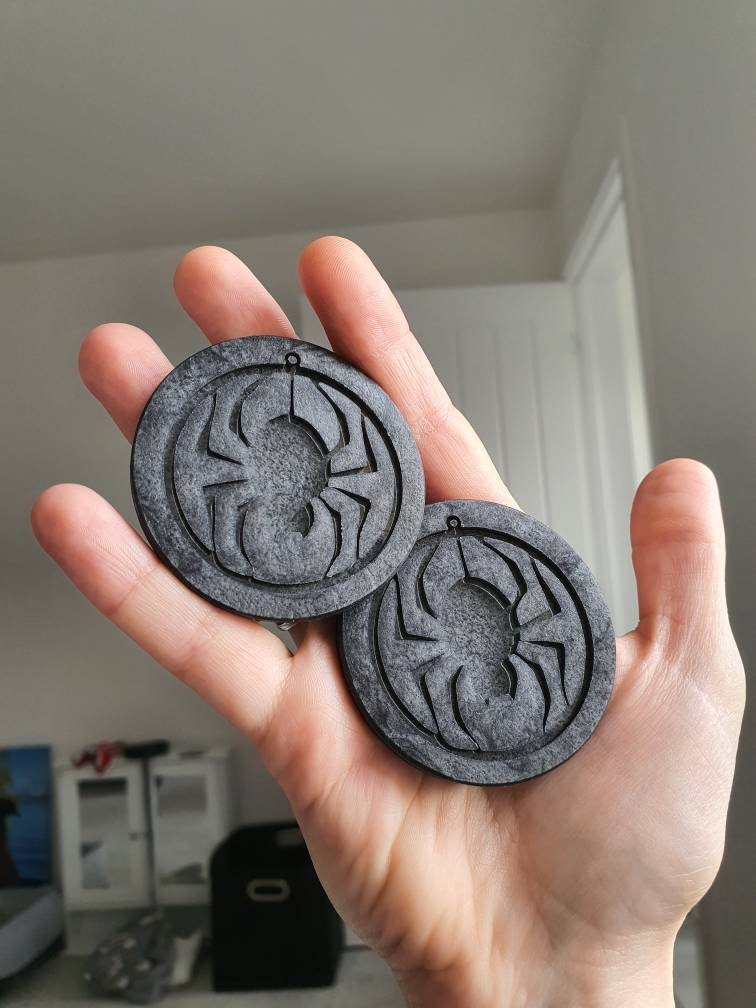 2 inch Spider Earrings Silicone Moulds
