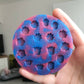 0.5 inch Flowers Pallette Set 1 Silicone Mould