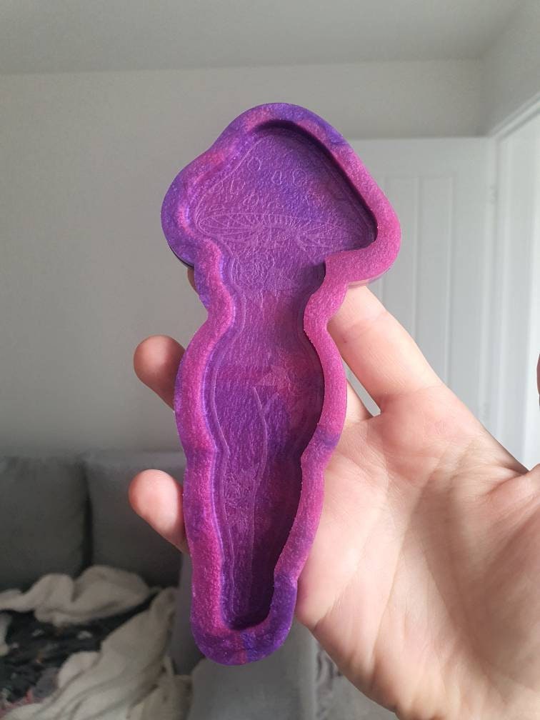 6 inch Mushy Lady Silicone Mould