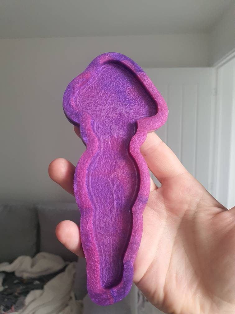 6 inch Mushy Lady Silicone Mould