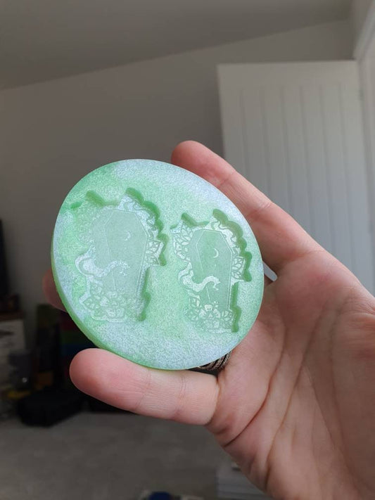 2 inch Mystical Coffins Silicone Mould