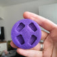 0.75 inch Heart Coffee Cups Silicone Mould