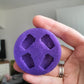 0.75 inch Heart Coffee Cups Silicone Mould