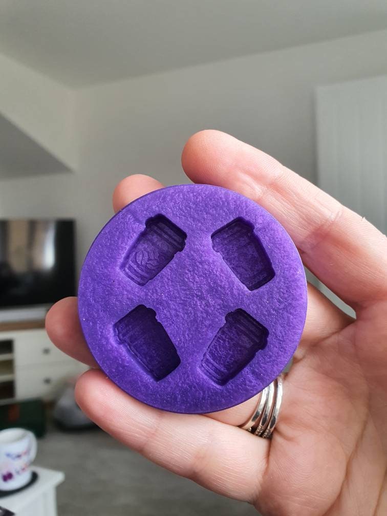 0.75 inch Coffee Cups Silicone Mould
