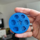 0.6 inch Space Bits 1 Silicone Mould