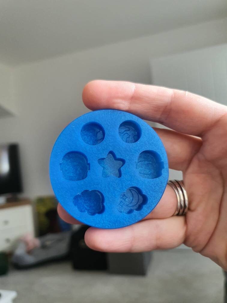 0.6 inch Space Bits 1 Silicone Mould