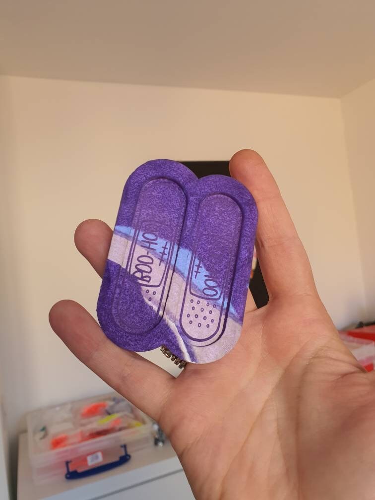 2.5 inch Boo-Hoo Plasters Silicone Mould