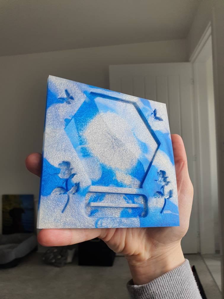 Standing Hexagon Silicone Mould