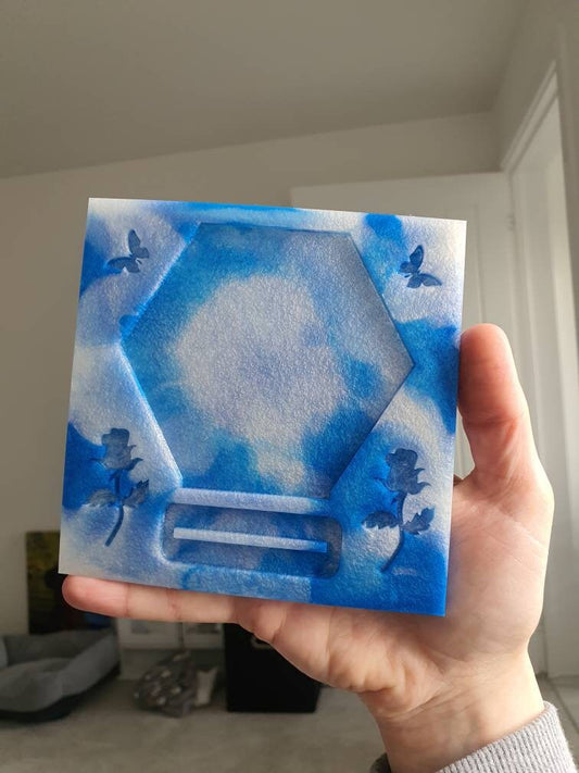 Standing Hexagon Silicone Mould