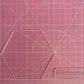 Standing Hexagon Silicone Mould