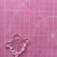 2 inch Floating Ghosts Silicone Mould