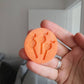 Skull Face Matchsticks Silicone Mould