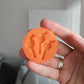 Skull Face Matchsticks Silicone Mould