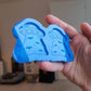 2 inch Bats Abduction UFOs Silicone Mould