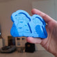 2 inch Bats Abduction UFOs Silicone Mould