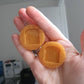 1 inch Happy Toast Silicone Moulds