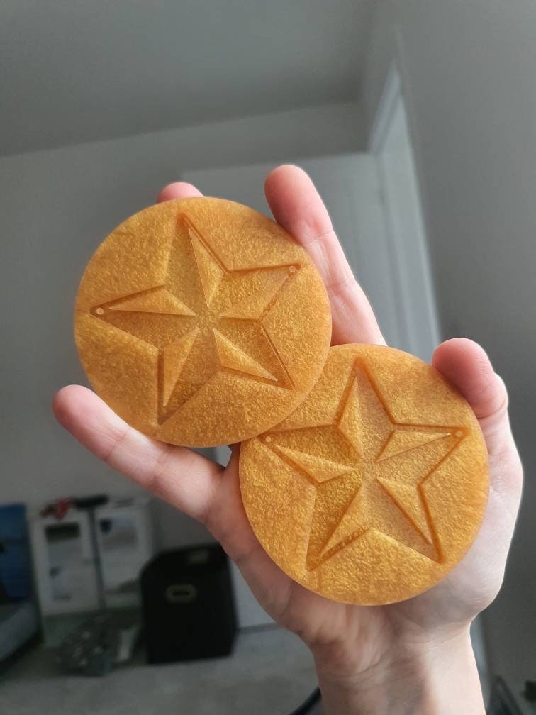 2.6 inch Nautical Star Silicone Moulds