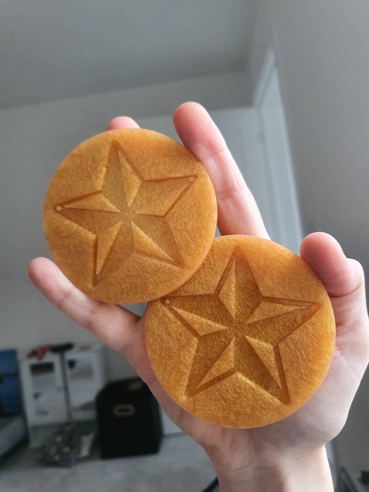 2.6 inch Nautical Star Silicone Moulds