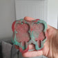 2.5 inch Spooky Christmas Lollipops Silicone Mould