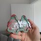 2.5 inch Spooky Cute Christmas Trees Silicone Mould