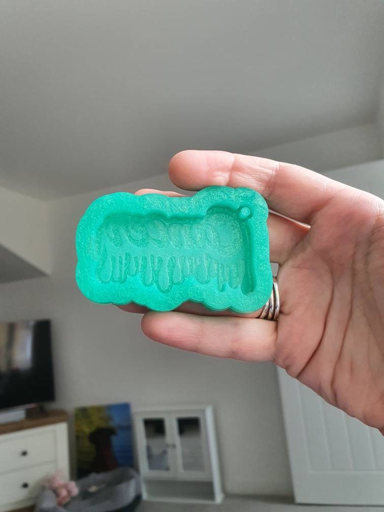 Dripping Cancer Keyring Silicone Mould