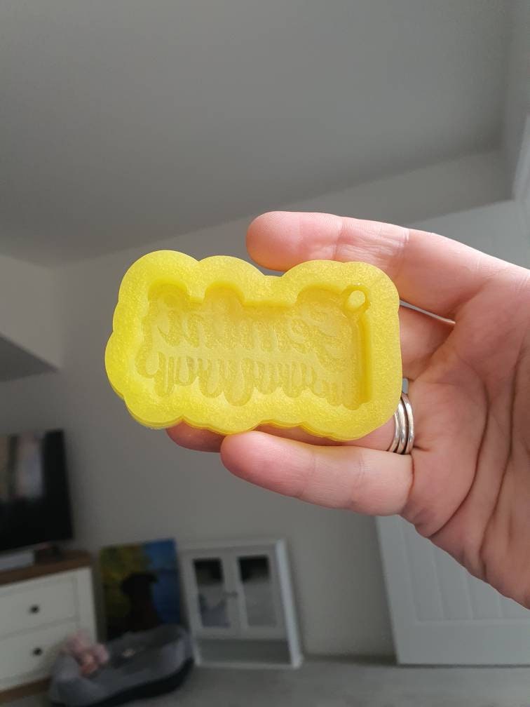 Dripping Gemini Keyring Silicone Mould