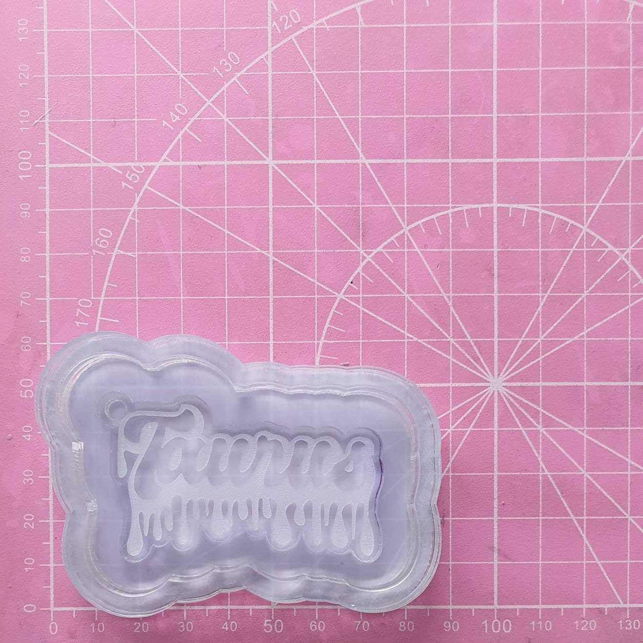 Dripping Taurus Keyring Silicone Mould