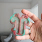 2.5 inch Christmas Candy Canes Silicone Mould