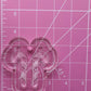 2.5 inch Christmas Candy Canes Silicone Mould