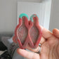 2.5 inch Skull Christmas Decorations Silicone Mould