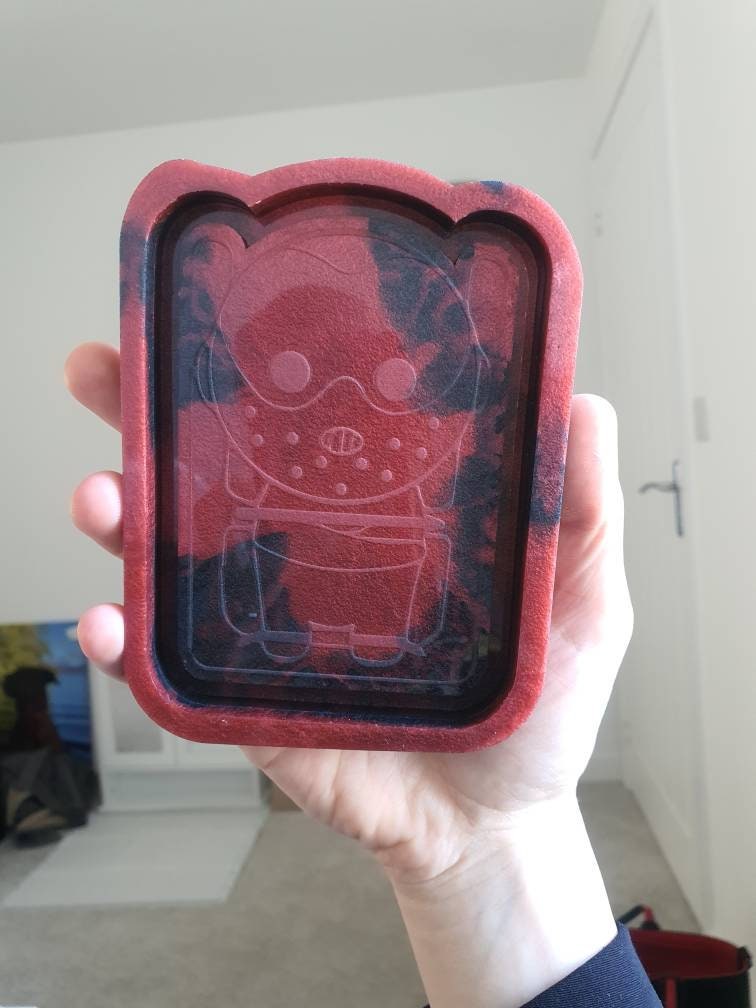 5 inch Spooky Man Tray Silicone Mould