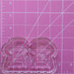 2 inch We Come In Peace UFOs Silicone Mould