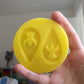2 inch Christmas Angel Teardrop Earrings Silicone Mould