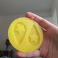 2 inch Star Teardrop Earrings Silicone Mould