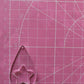 2 inch Star Teardrop Earrings Silicone Mould