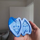 2.5 inch Bat Ouija Planchettes Silicone Mould