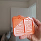 2.5 inch Pumpkin Tarot Cards Silicone Mould