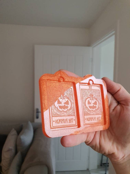 2.5 inch Pumpkin Tarot Cards Silicone Mould