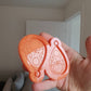2.5 inch Pumpkin Planchettes Silicone Mould