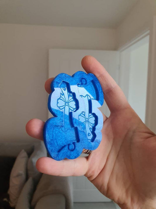 2.5 inch Bow Axes Silicone Mould
