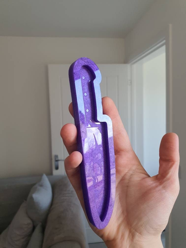 6 inch Clown Lady Knife Silicone Mould