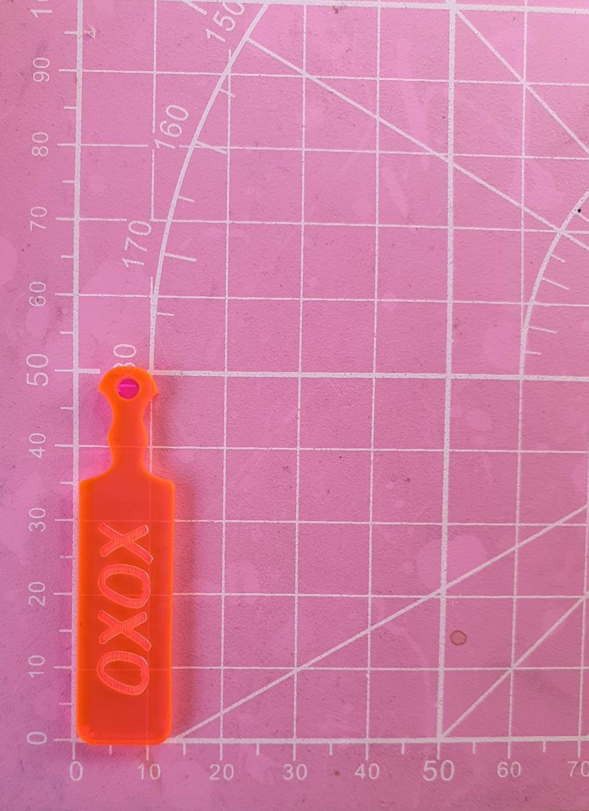 2 inch Spank Paddle Pallette Silicone Mould