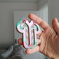 2.5 inch Christmas Candy Canes Silicone Mould