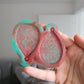 2.5 inch Spooky Christmas Planchettes Silicone Mould