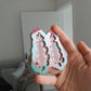 2.5 inch Spooky Christmas Trees Silicone Mould