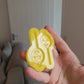 2.5 inch Spooky Lollipops Silicone Mould